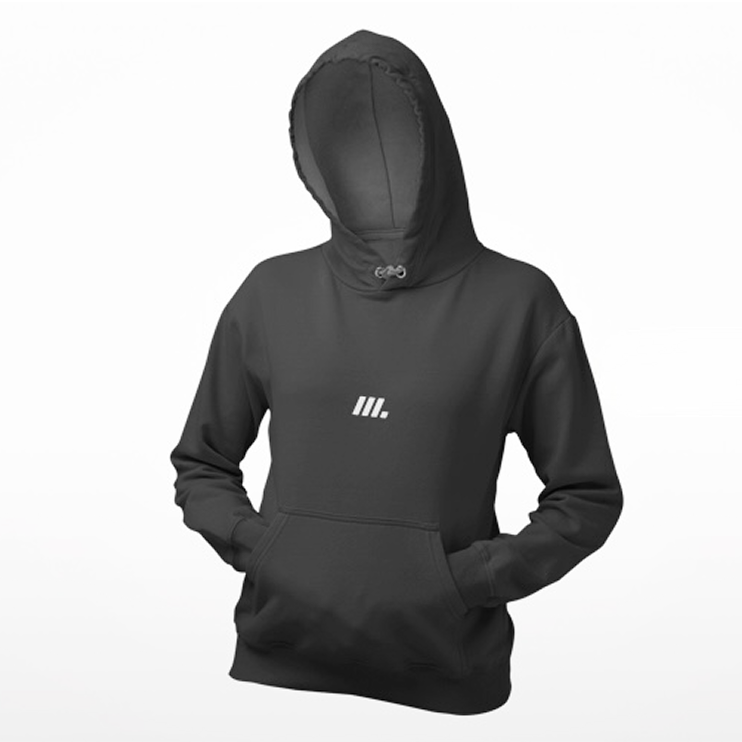 Polera negra con logo de Magrolabs