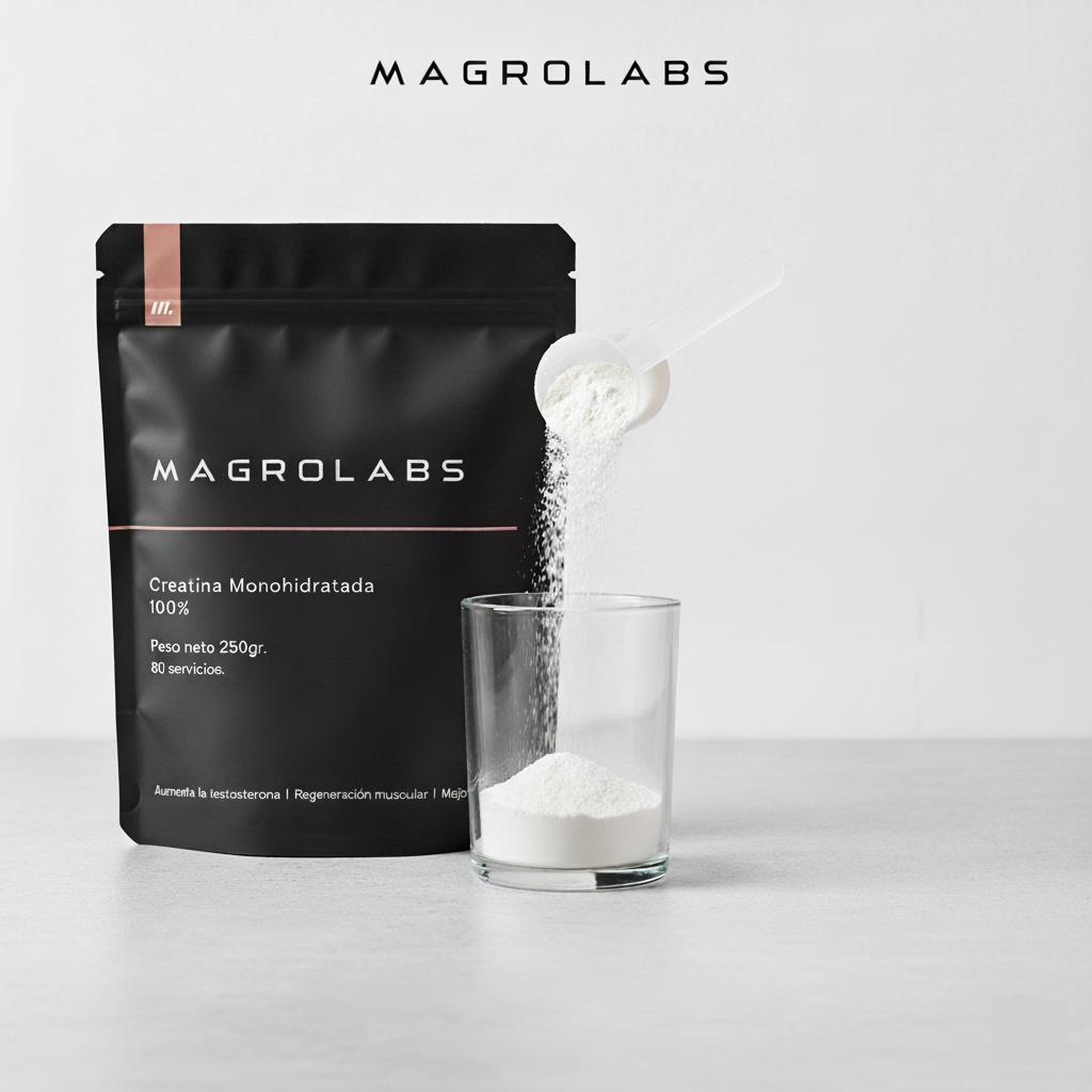 Beneficios de la Creatina Monohidratada Magrolabs para el rendimiento deportivo